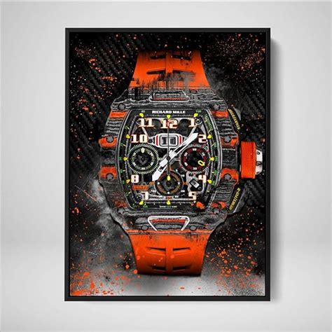 richard mille wall art